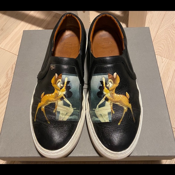 Givenchy Skate Bambi Leather Men's Sneakers - Picture 2 of 3